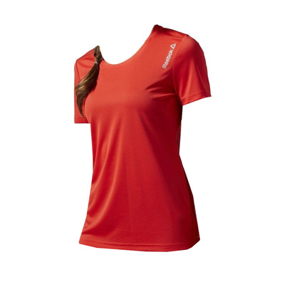 Reebok W Running Essentials Short Sleeve Tee (riot rot)