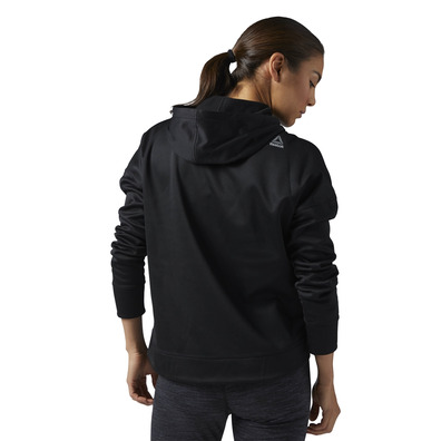 Reebok Workout BB Fleece FZ Hoodie W (schwarz)