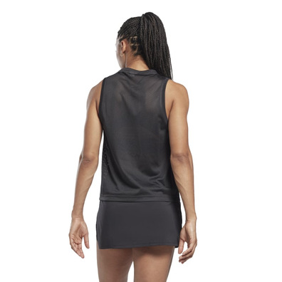 Reebok Workout Fertig Mesh Jersey Tank Top