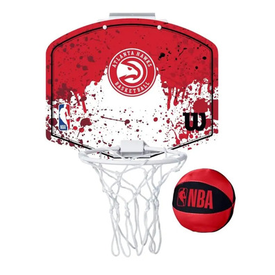 Minicanasta Wilson Team Mini Hoop NBA Atlanta HAWKS