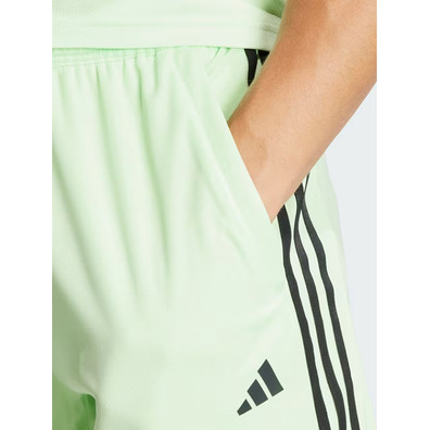 Adidas Train Pique 3-Stripes Short "Volt"