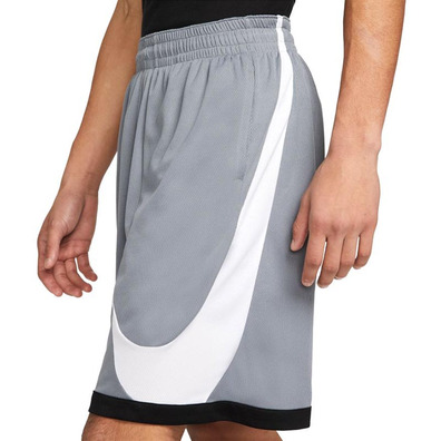 Kurz Nike Dri-FIT Herren Basketball "GreyWhite"