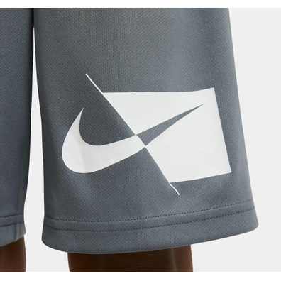 Kurz Niño Nike Dri-FIT "Grey"