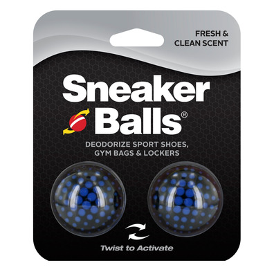 Sneakerballs 2 Pack Air Freshners Matrix Blau