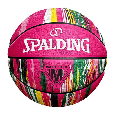 Spalding Marble Pink Sz6 Gummibäckchen (Talla 6)