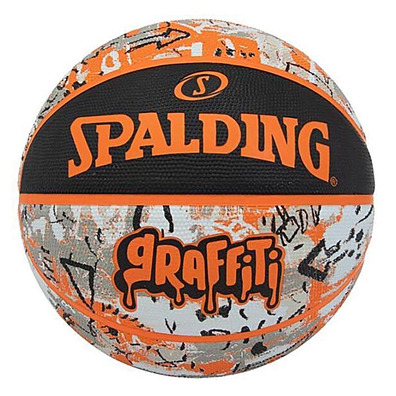 Spalding Orange Graffiti Sz5 Gummi (Talla 5)