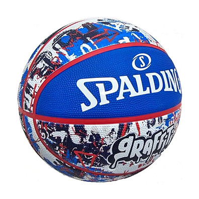 Balón Spalding Blue Red Graffiti Sz7 Gummi (Talla 7)