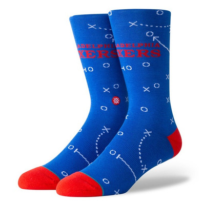 Stance 76ers Playbook Socken