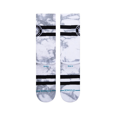 Stance Casual NBA Netze Gefärbte Crew Socken "Grey"