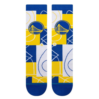 Stance Casual NBA Zone GSW Crew Socken