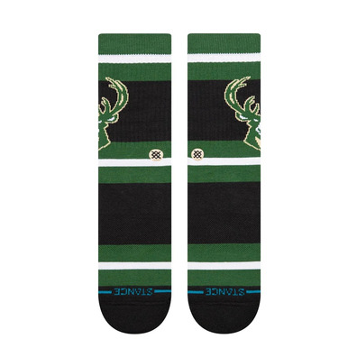 Stance Casual Prep Milwaukee Bucks Crew Socken