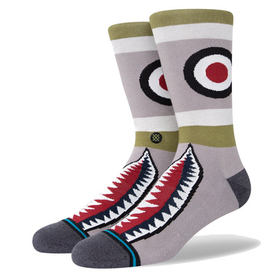 Stance Casual Warbird Crew Sock "Grey"