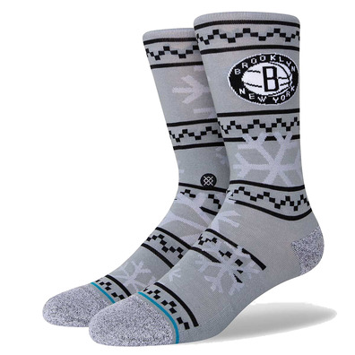 Storno NBA Brooklyn Nets Frosted 2 Crew Socken "Gray"