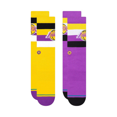 Storno NBA Casual Lakers ST 2 Pack Crew Socken