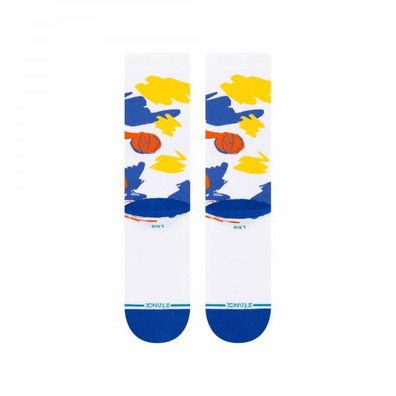 Storno NBA Casual Paint Curry Crew Socken