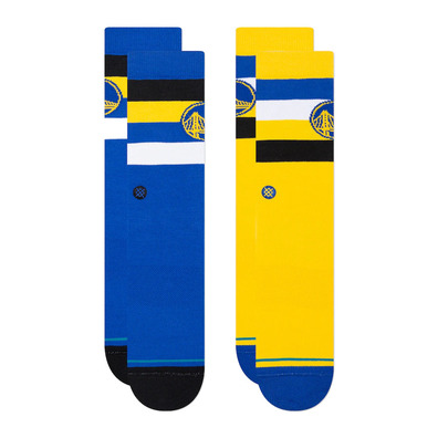 Stance NBA Casual Warriors ST 2 Pack Crew Socken