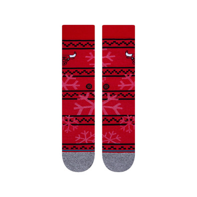 Stance NBA Chicago Bulls Frosted 2 Crew Socken "Red"