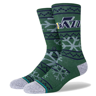 Storno NBA Utah Jazz Frosted 2 Crew Socken "Green Pine"