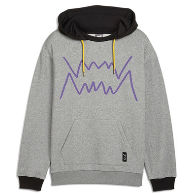 Capucha Sweatshirt Basket Puma Jaws Core 2.0 "Medium Gray"