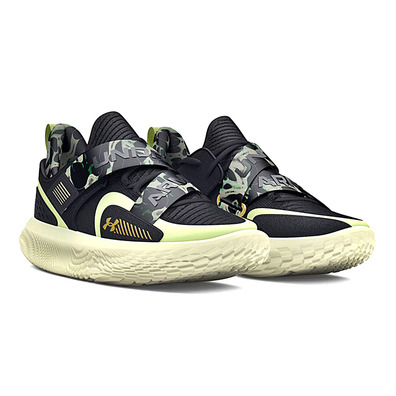 UA Flow Futr X 4 Camo "Black Volt"