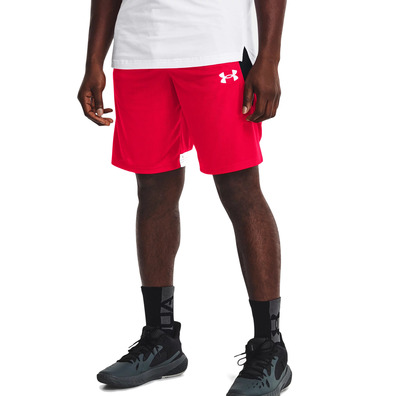 UA Herren Baseline 10" Shorts "Red"