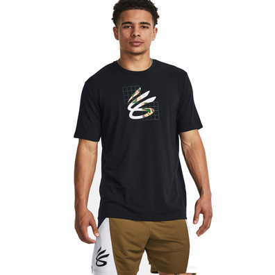 UA Herren Curry Camp Short Sleeve Tee "Schwarz"