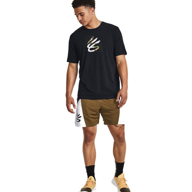 UA Herren Curry Camp Short Sleeve Tee "Schwarz"