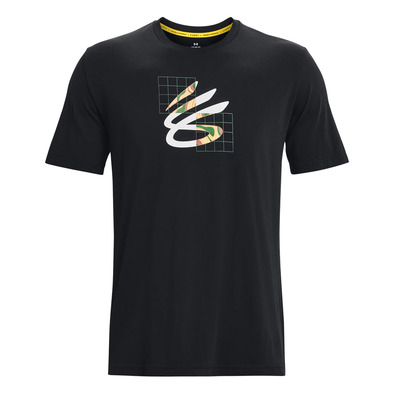 UA Herren Curry Camp Short Sleeve Tee "Schwarz"