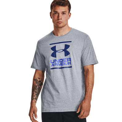 UA Herren GL Foundation Short Sleeve T-Shirt "Steel Light Heather"