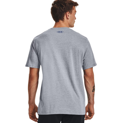 UA Herren GL Foundation Short Sleeve T-Shirt "Steel Light Heather"