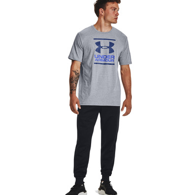 UA Herren GL Foundation Short Sleeve T-Shirt "Steel Light Heather"