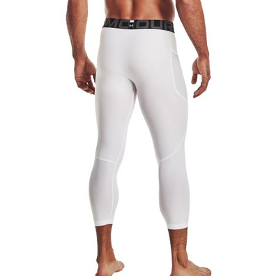 UA Herren HeatGear® Armour 3⁄4 Leggings "White"