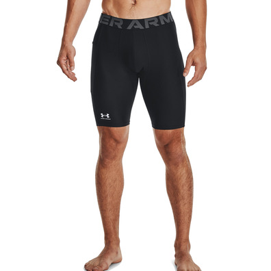 UA Herren HeatGear® Armour Pocket Long Short "Black"