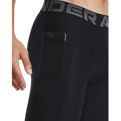 UA Herren HeatGear® Armour Pocket Long Short "Black"