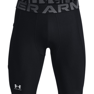 UA Herren HeatGear® Armour Pocket Long Short "Black"