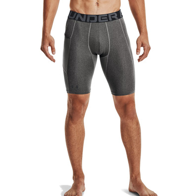 UA Herren HeatGear® Armour Pocket Long Short "Carbon Heather"