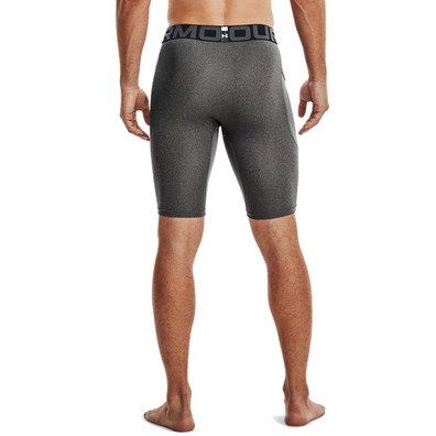 UA Herren HeatGear® Armour Pocket Long Short "Carbon Heather"