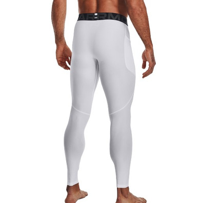 UA Herren HeatGear® Leggings "White"