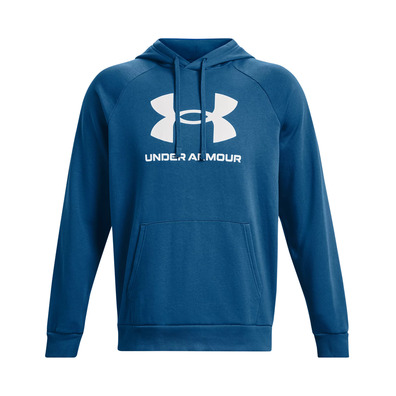 UA Herren Rival Fleece Logo Hoodie "Varsity Blue"