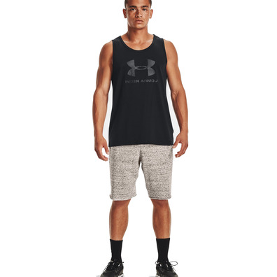 UA Herren Sportstyle Logo Tank "Schwarz"