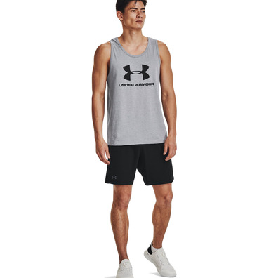 UA Herren Sportstyle Logo Tank "Gray"