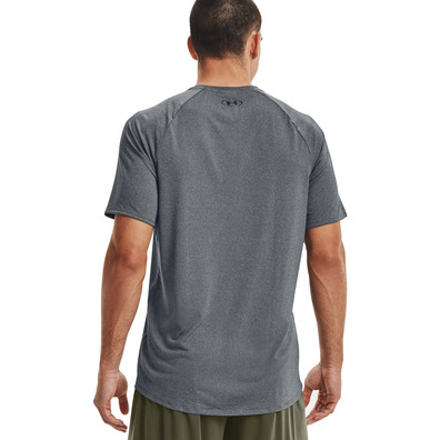 UA Herren TechTM 2.0 Texturierte Kurzarm T-Shirt "Pitch Gray"