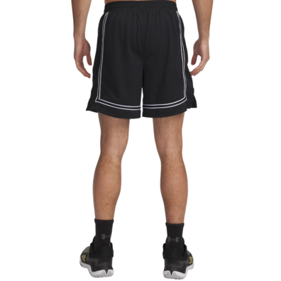 UA Men's Zone Pro 7" Mesh Shorts "Black"