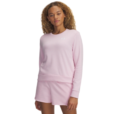 UA Women's Rival Terry Crew "Pink"