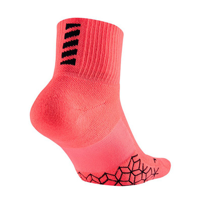 Unisex Nike Elite Kissen Quarter Running Sock (667)