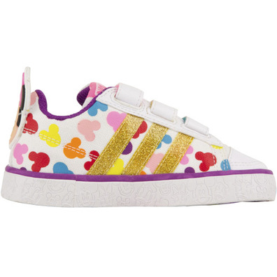 Adidas Disney Mickey und Freunde Infant (blanco/malva)