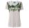 Adidas Camiseta Mujer Palm Prinit (blanco/verde)