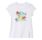 Adidas Originals Flower Trefoil Logo J Tee (Weiß/Multicolor)