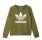 Adidas Originals Mujer Trefoil Crew Swatshirt (olive cargo)