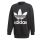 Adidas Originals Trefoil übergroße Crew Schwarz